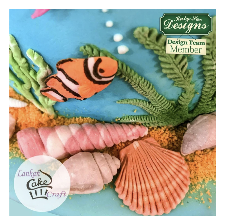Fish, Seaweed and Coral Silicone Mould by Katy Sue - Image 4