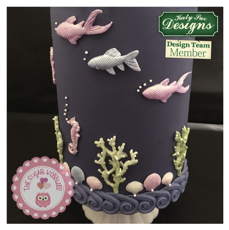 Fish, Seaweed and Coral Silicone Mould by Katy Sue - Image 5