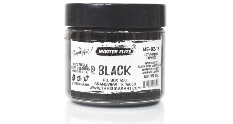 Master Elite Black by The Sugar Art (28g)