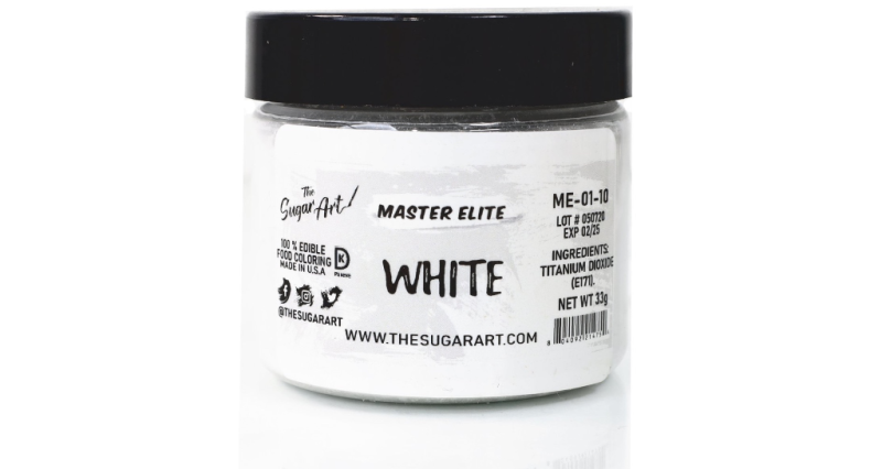 Master Elite White by The Sugar Art (33g)