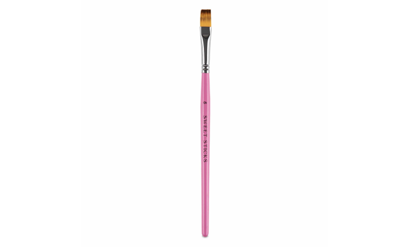 Sweet Sticks Flat Brush Number 6