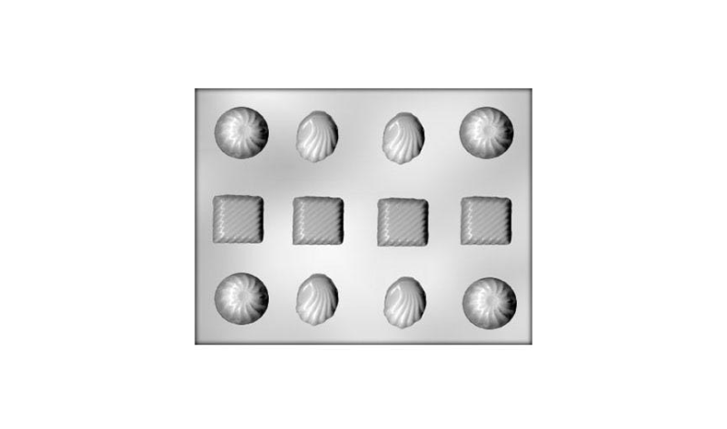 Assorted Fancy Pieces Chocolate Mould