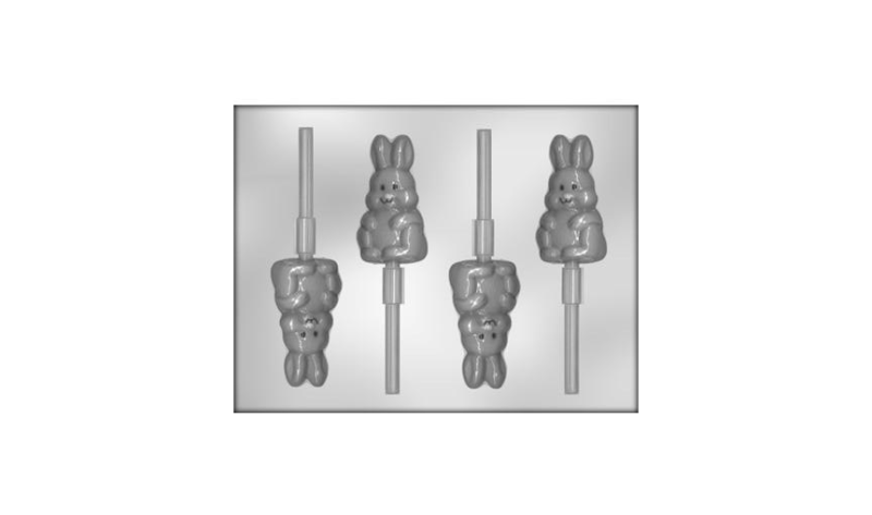 Bunny Lollipop 75mm Chocolate Mould