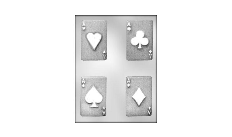 Playing Card Chocolate Mould