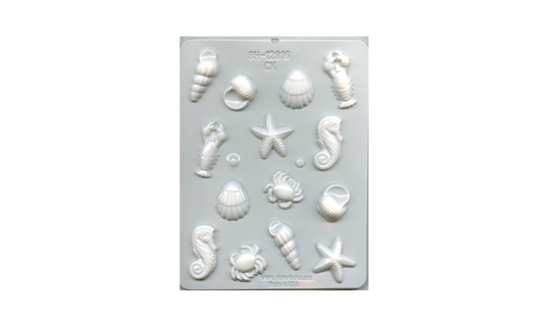 Sea Creatures Hard Candy Mould