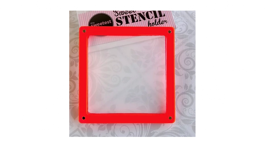 Cookie Silk Screen Frame for the New Sweet Stencil Holder Miss Biscuit
