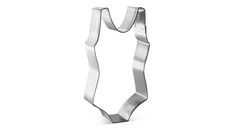 One Piece Swimming Suit Cookie Cutter