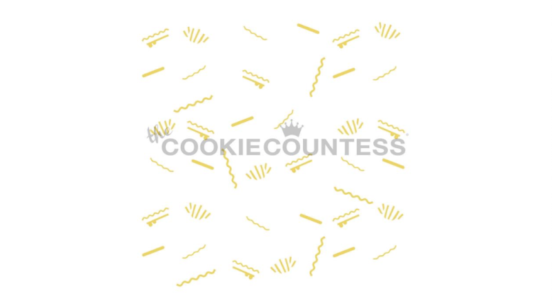 Cookie Countess 375 - 3 Piece Summer Food Stencil