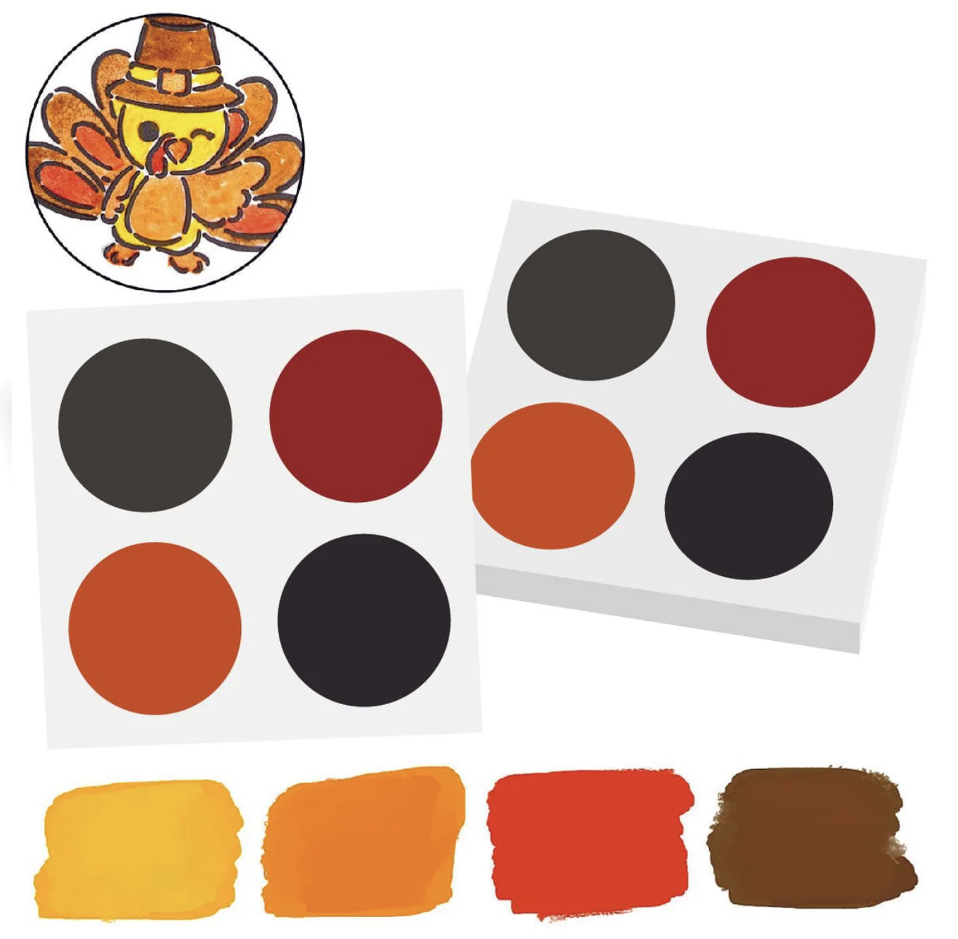 Cookie Countess PYO Paint Palette Autumn