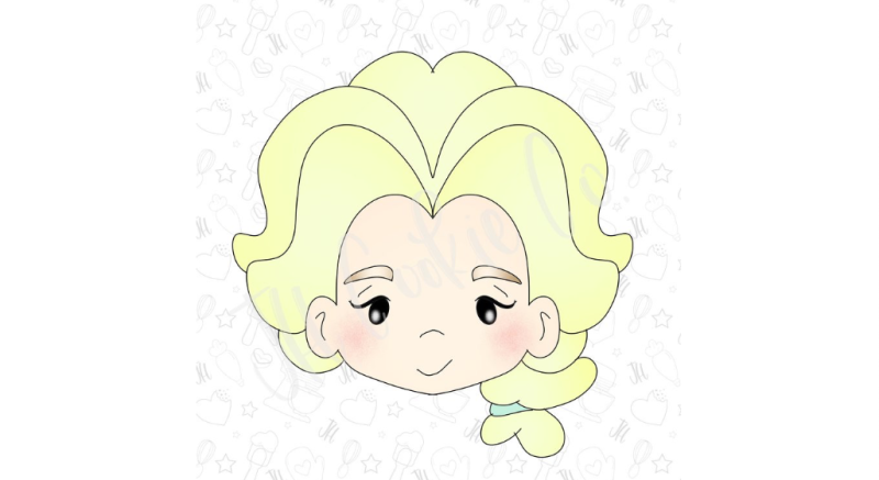 Ice Queen JH Cookie Co Cutter