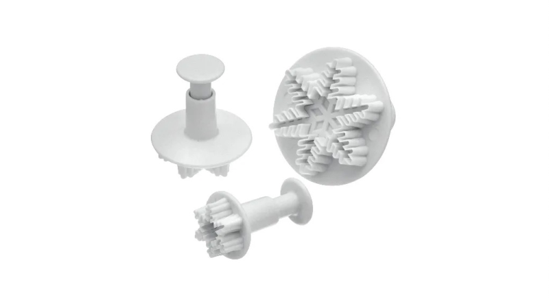 Mondo Snowflake Plunger - Set of 3