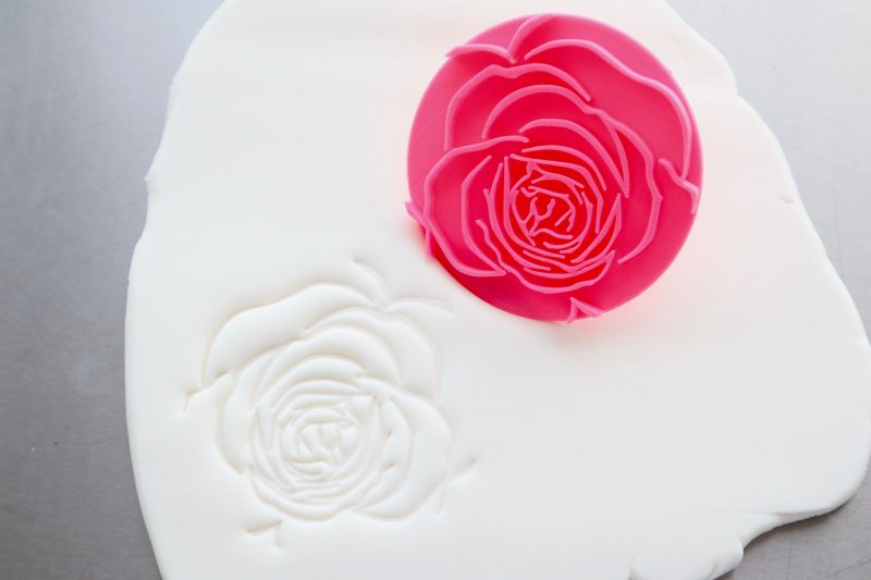 Rose Bloom Flower Embosser