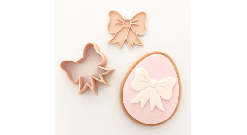 Small Bow Stamp and Cookie Cutter - Little Biskut