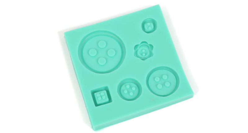 Small Buttons Silicone Mould