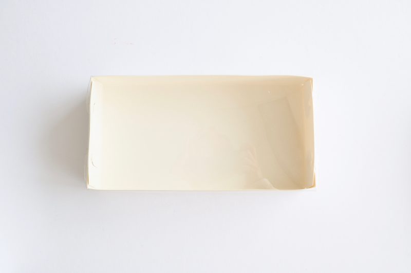Cookie Box with Clear Lid 225mm x 115mm