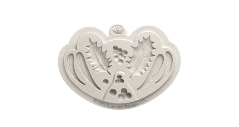 Holly & Mistletoe Silicone Mould