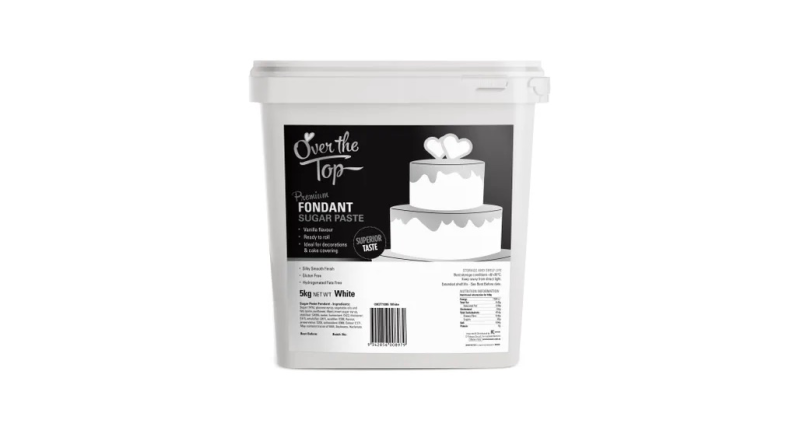 Over The Top Fondant White 5kg