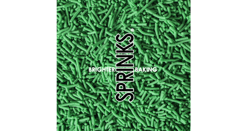Sprinks Green Jimmies 1mm (500g)