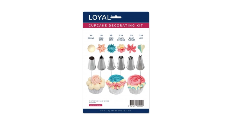 Loyal Cupcake Kit 8 Piece