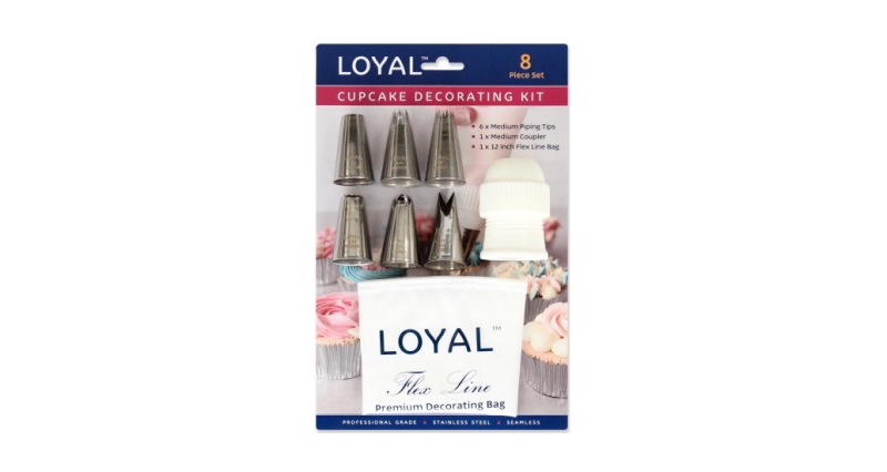 Loyal Cupcake Kit 8 Piece