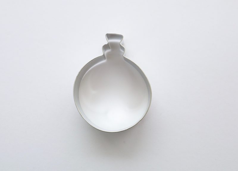 Rounded Christmas Ornament Cookie Cutter
