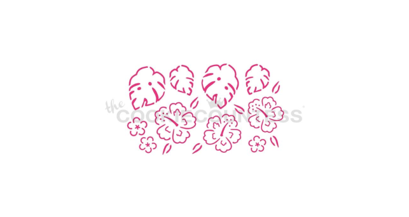 Cookie Countess 409 - Tiki House PYO 4 Piece Stencil - Image 6