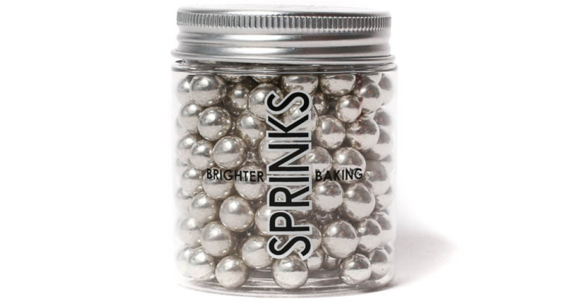 Sprinks Silver Cachous 8mm (85g)