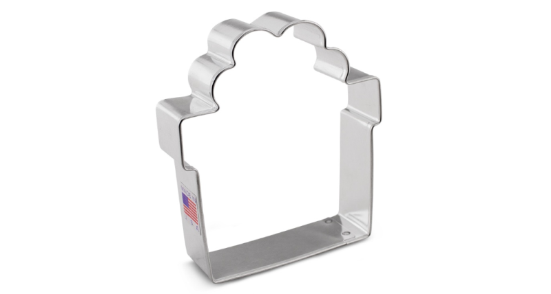 Ann Clark Present with Bow Cookie Cutter by Flour Box Bakery