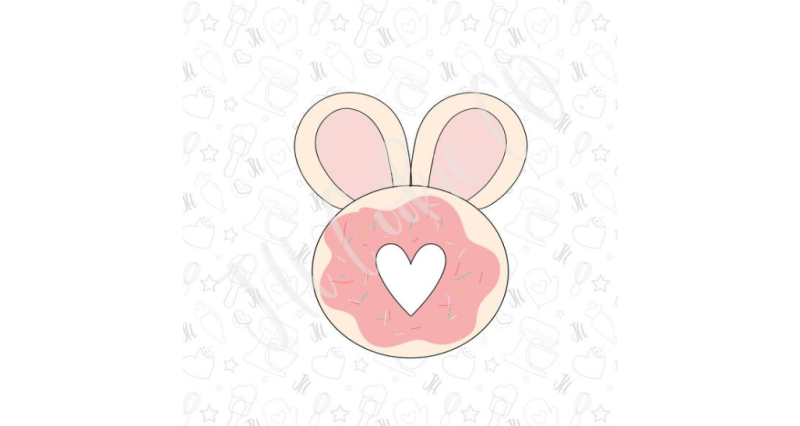 Bunny Donut JH Cookie Co Cutter