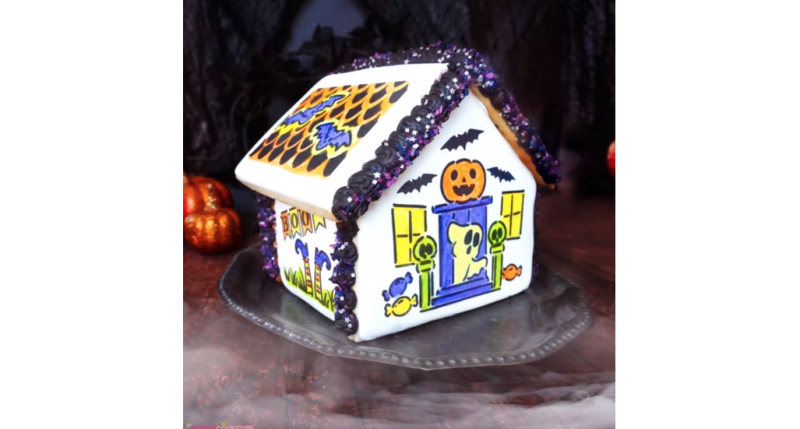 Cookie Countess 416 - Spooky Shack PYO 4 Piece Stencil