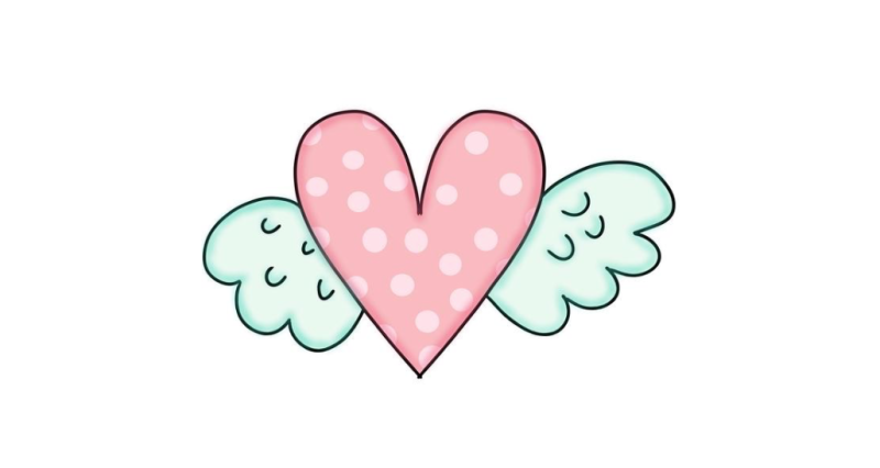 Cupid Heart JH Cookie Co Cutter