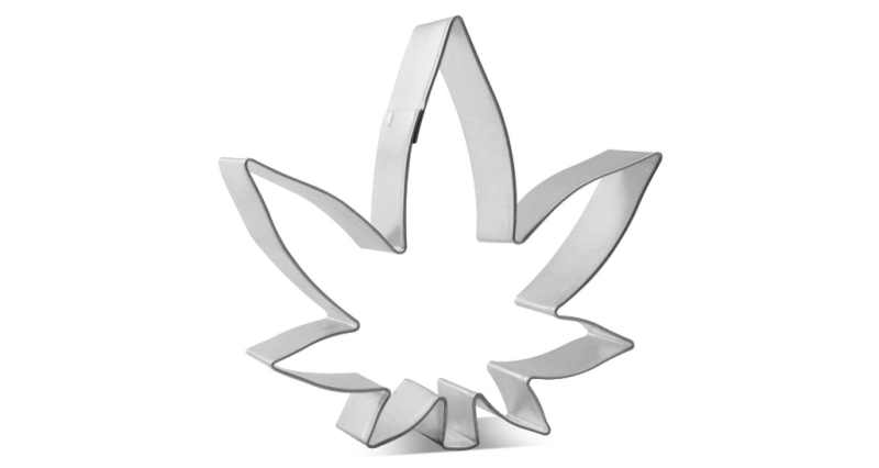 Marijuana Leaf Cookie Cutter