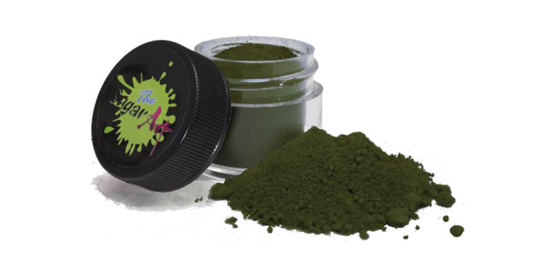 Mossy Green Elite Color by The Sugar Art