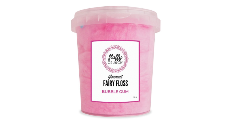 Pink Bubblegum Fairy Floss by Fluffy Crunch