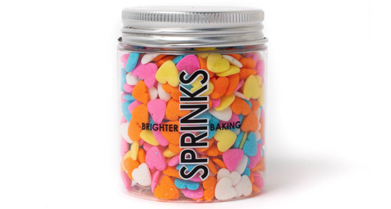 Sprinks Mixed Hearts Sprinkles (65g)