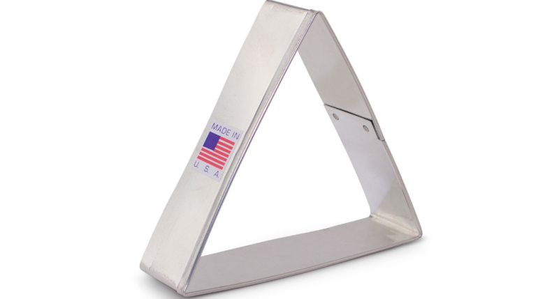 Ann Clark 4in Triangle Cookie Cutter