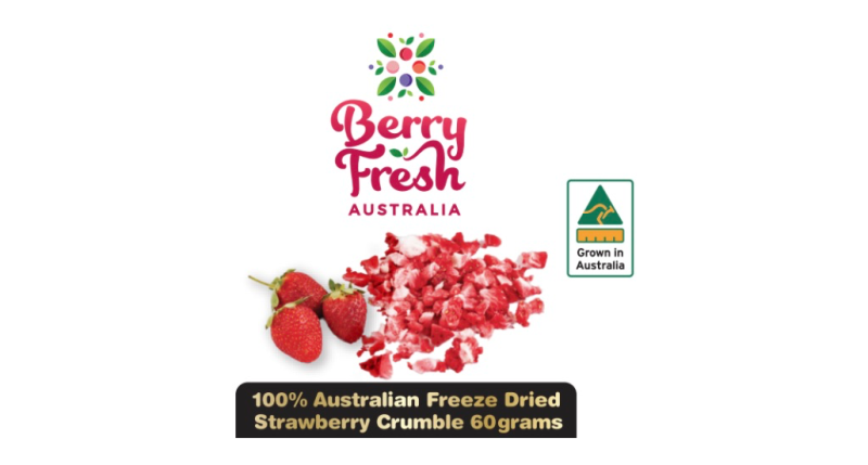 Berry Fresh Strawberry Crumble (60g)