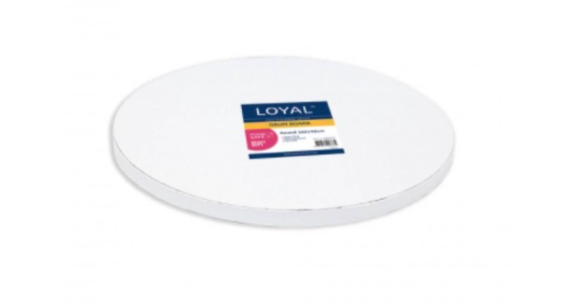 Loyal White Drum Board 16in