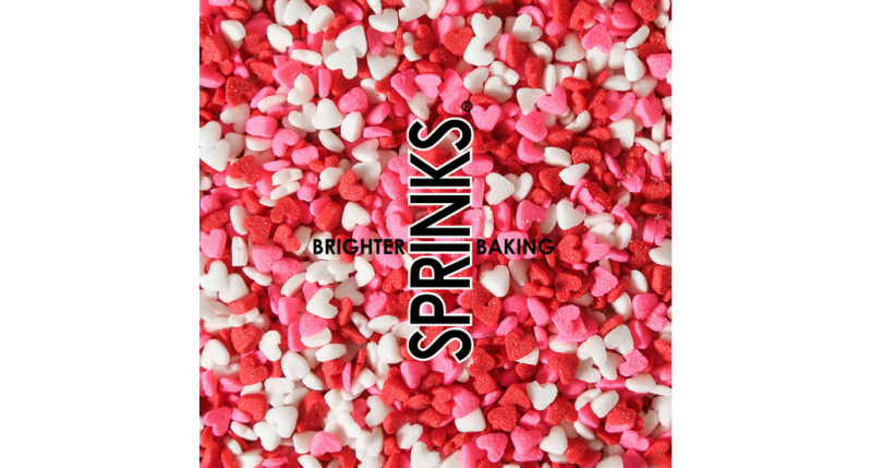 Sprinks Mini Love Hearts Sprinkles (500g)