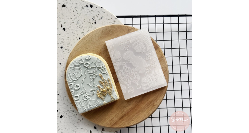 T - Rex Pattern Cookie Stamp