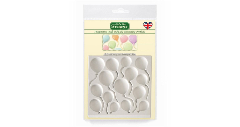 Balloons Silicone Mould by Katy Sue