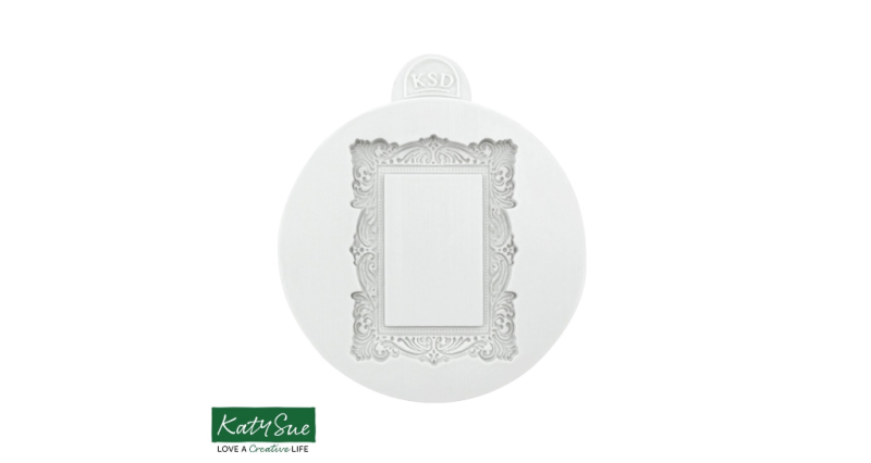 Small Vintage Frame Silicone Mould by Katy Sue