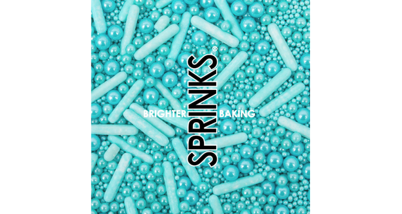 Sprinks Bubble & Bounce Blue Sprinkles (500g)