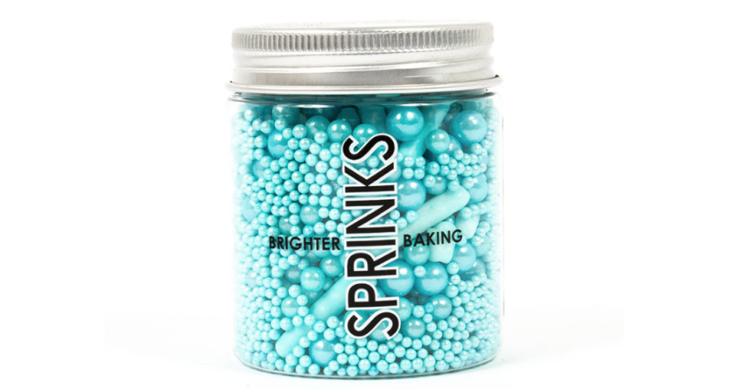 Sprinks Bubble & Bounce Blue Sprinkles (75g)
