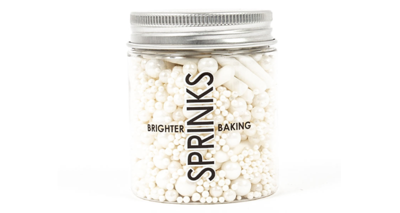 Sprinks Bubble & Bounce White Sprinkles (75g)