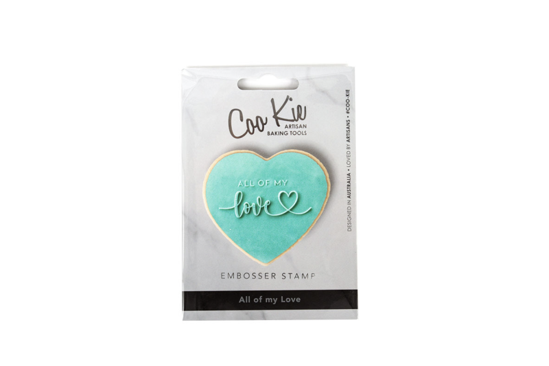 All Of My Love Embosser Stamp by Coo Kie