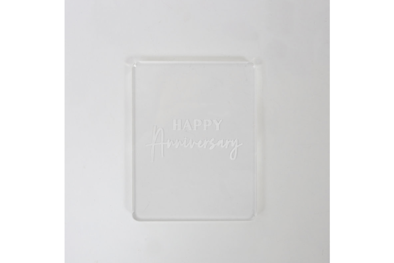 Happy Anniversary Embosser Stamp