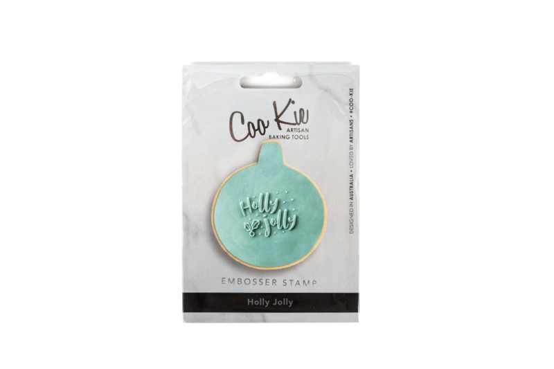 Holly Jolly Embosser Stamp by Coo Kie
