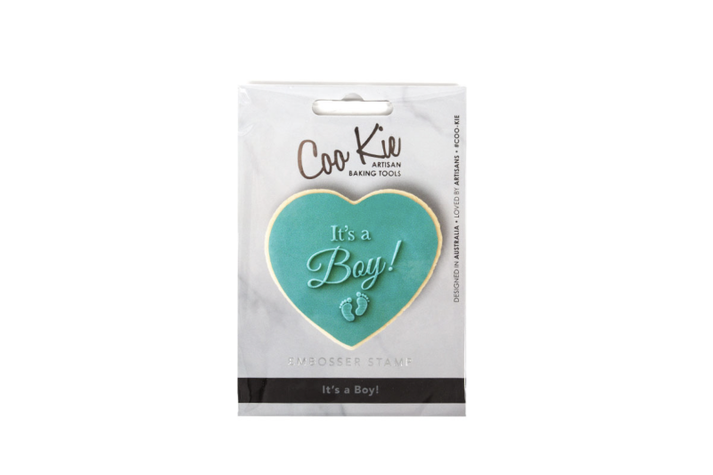 It's A Boy Embosser Stamp by Coo Kie