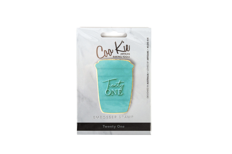 Twenty One Embosser Stamp by Coo Kie